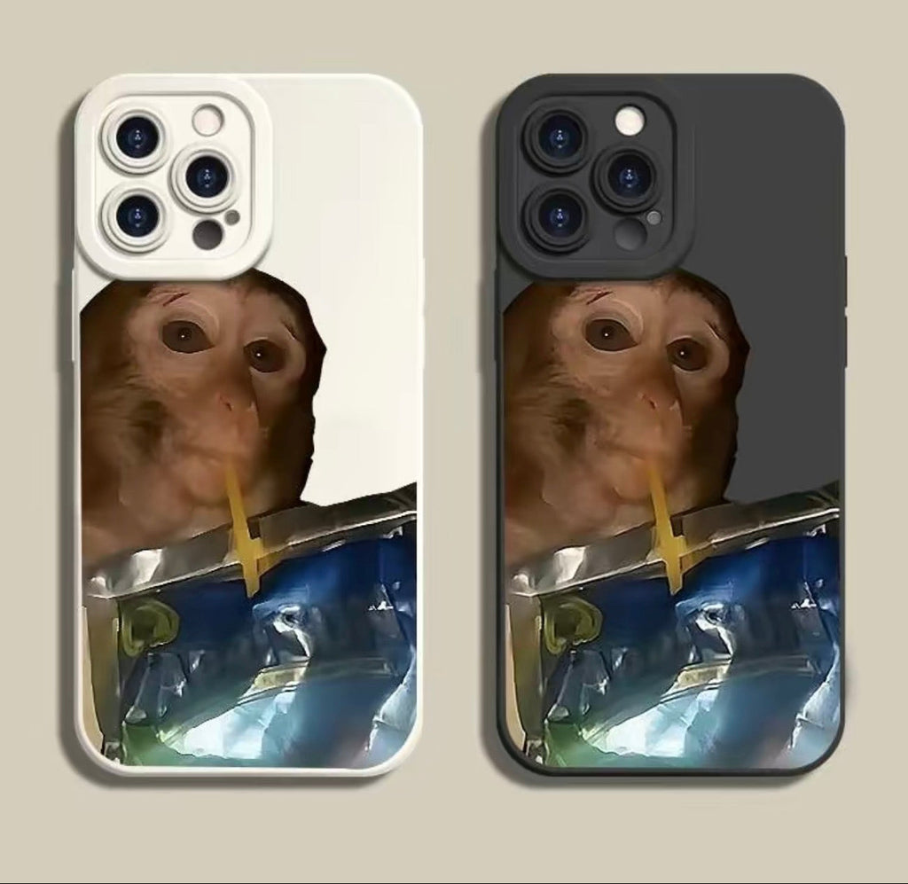 Monkey Drinking Case