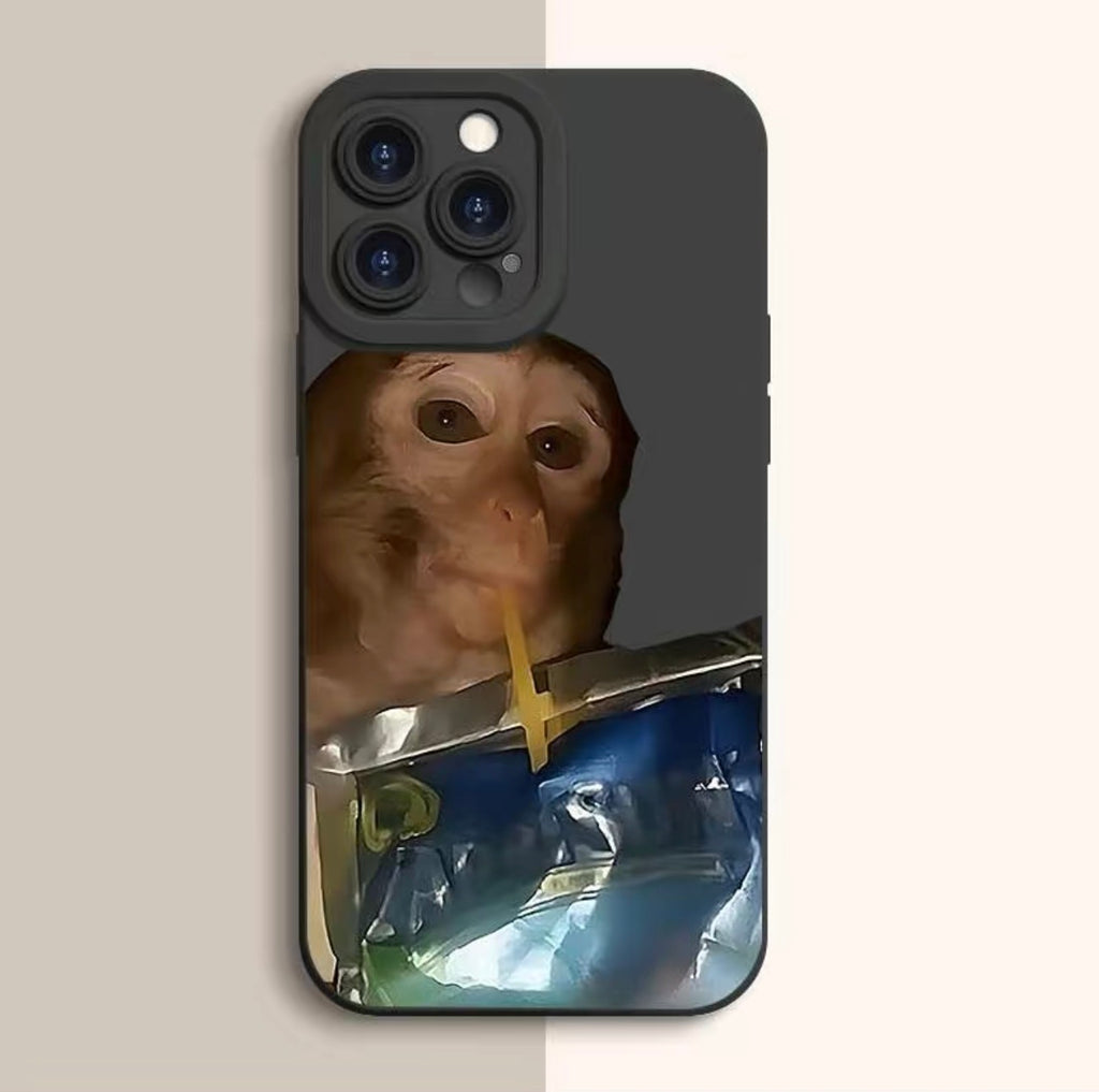 Monkey Drinking Case